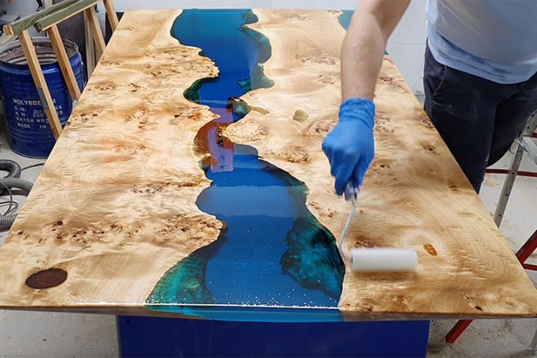 Epoxy Resin Table Tutorial How To Build your Own River Table!
