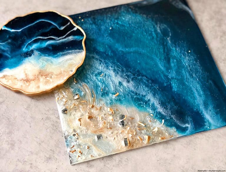 Painting on Resin Learn how to paint Resin