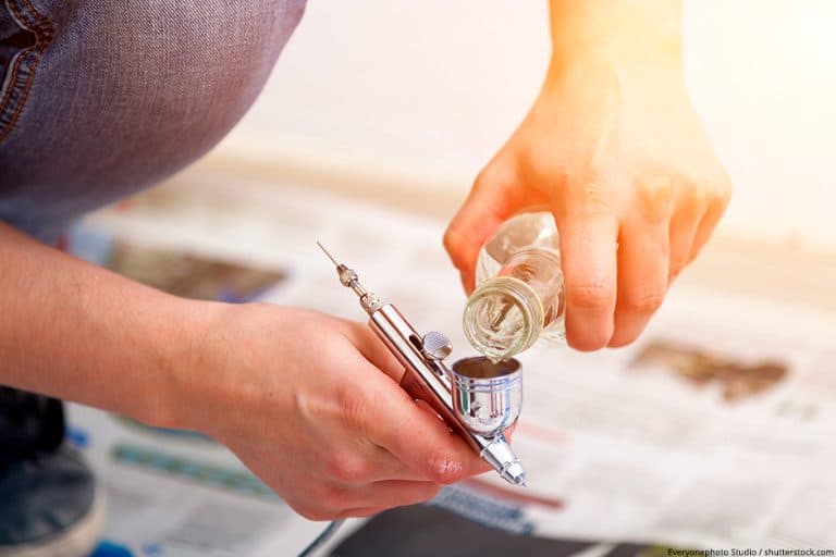 Thinning Acrylic Paint for Airbrush Recipes and Tutorial