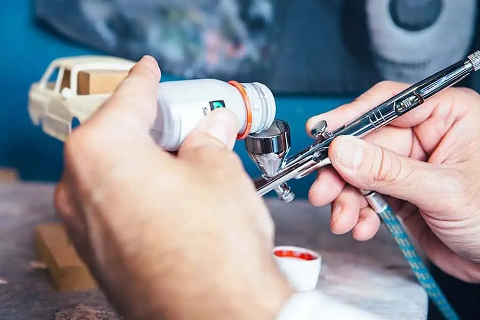 how to thin enamel paint for airbrush