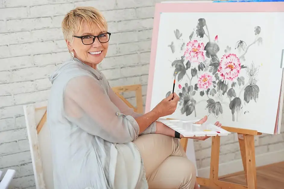 how to watercolor flowers