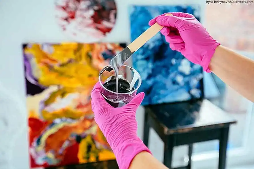 Thinning Acrylic Paint How To Thin Correctly - How To Measure Acrylic Paint For Mixing