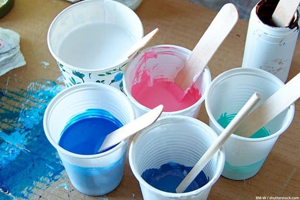 Acrylfarbe Wasser Verdünnen