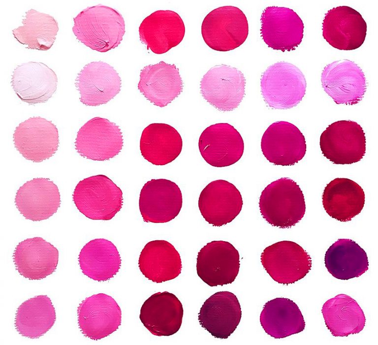 Shades of Pink – An Extended Pink Color Palette