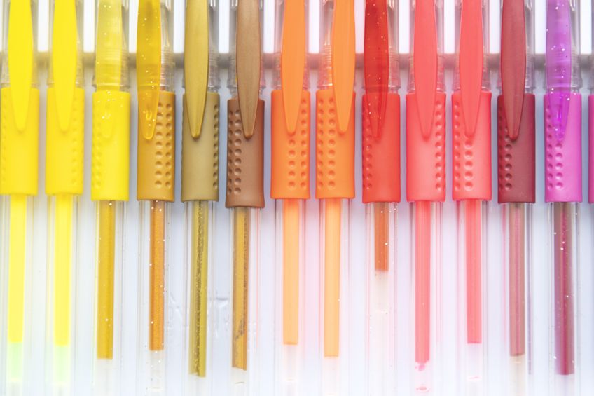 Pastel Coloring Pens