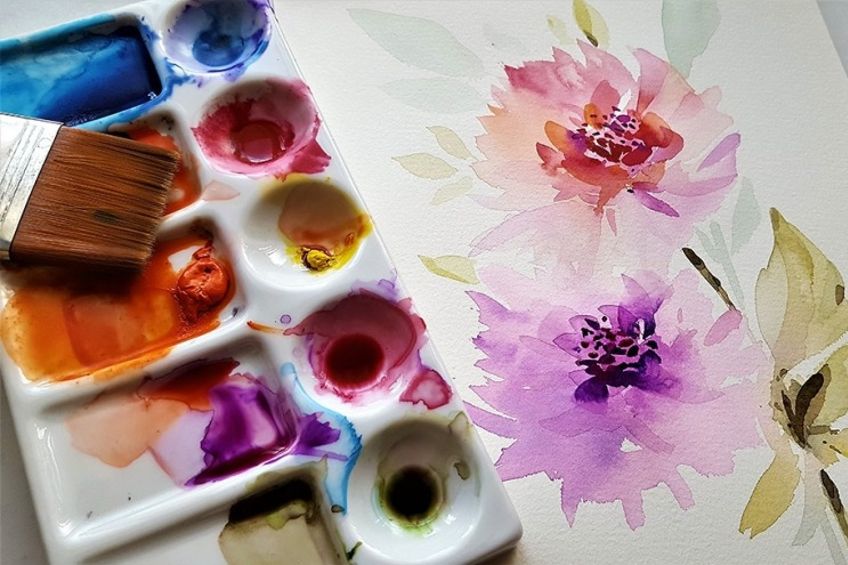 Using Watercolor in Tubes