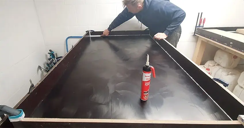 mold for resin coffee table