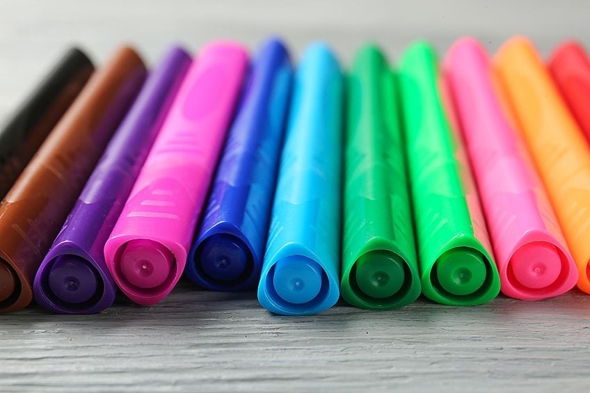 Felt Tip Pens Colors