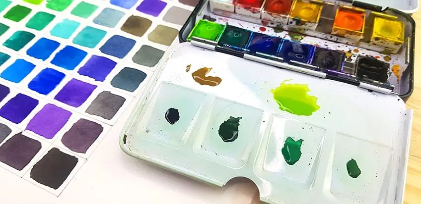 How to Mix Watercolors