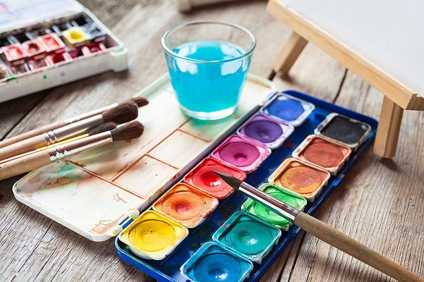 Portable Watercolor Set