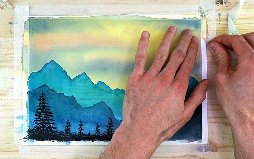 How to Paint Mountains