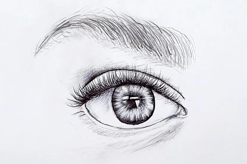 Drawing Eyebrows 6b