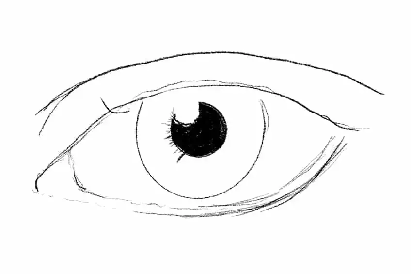 Drawing Eyelashes 1b
