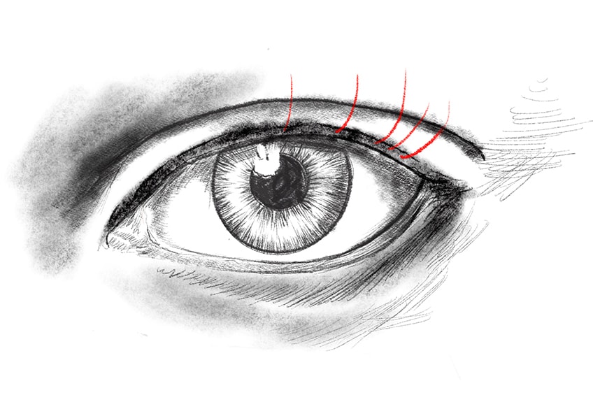 Drawing Eyelashes 3