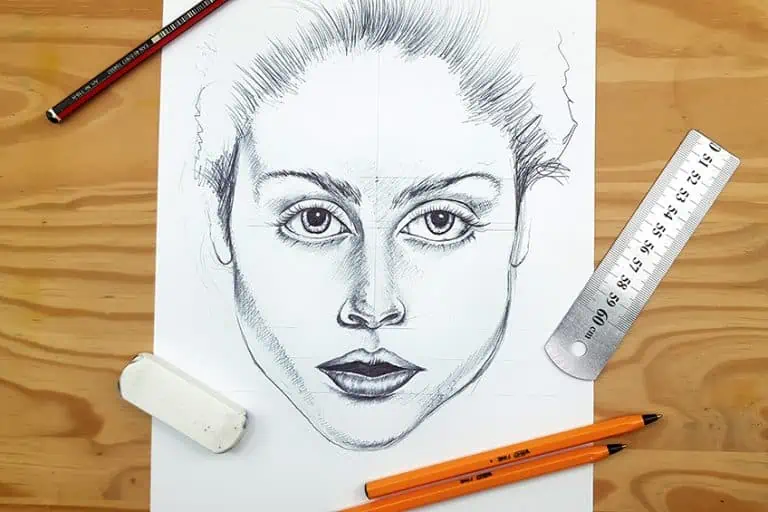 How to Draw a Face – Achieve Realistic Proportions and Details