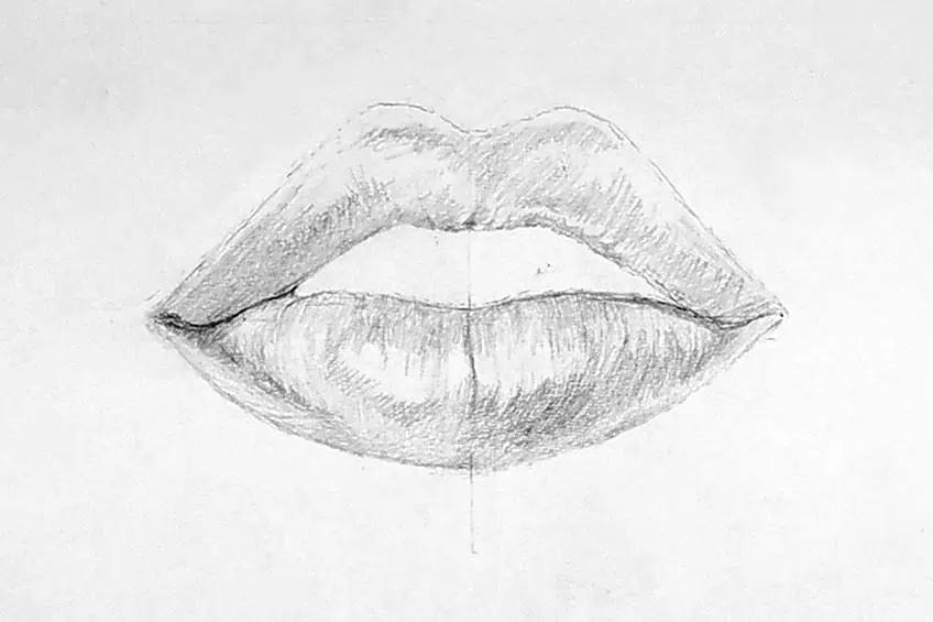 Lips Sketch 3b