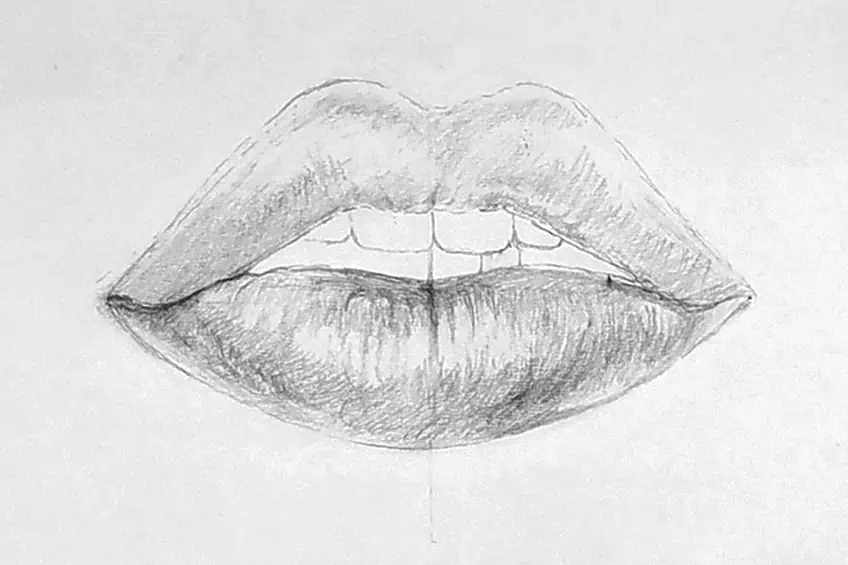 Lips Sketch 3e