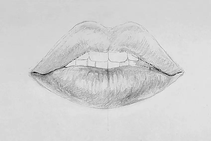 Lips Sketch 4b