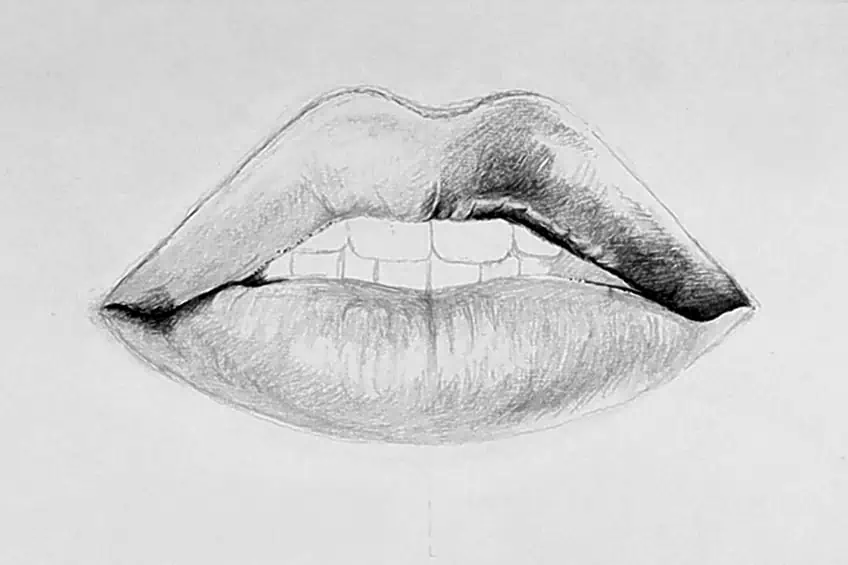 Lips Sketch 4e