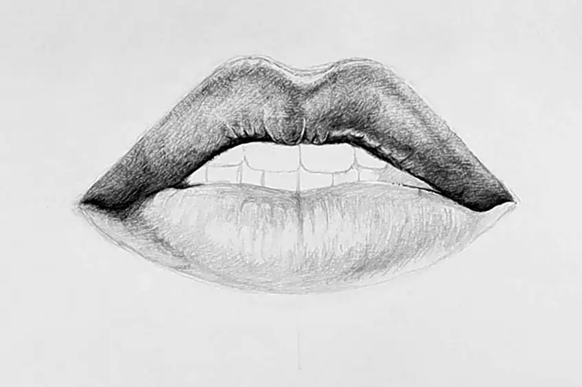 Lips Sketch 5
