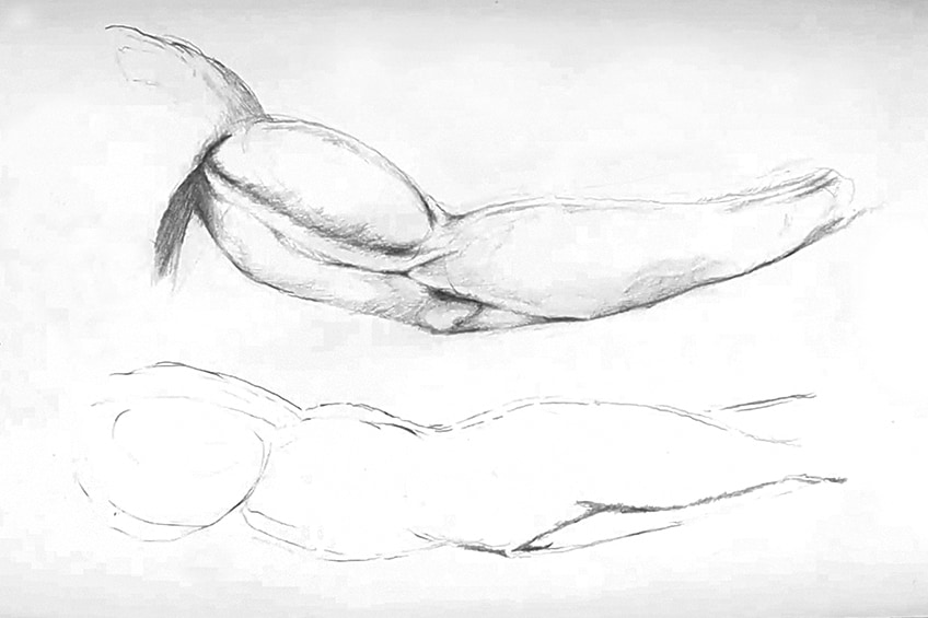 Male Arm Drawing 5b