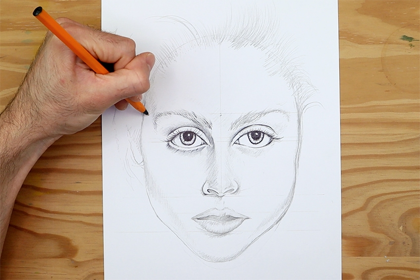 How To Draw A Realistic Face