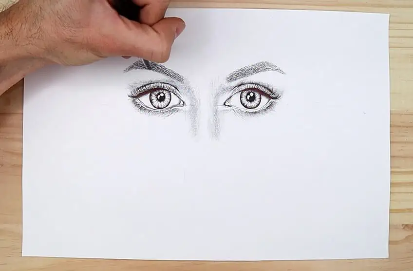 Рисование глаз 60