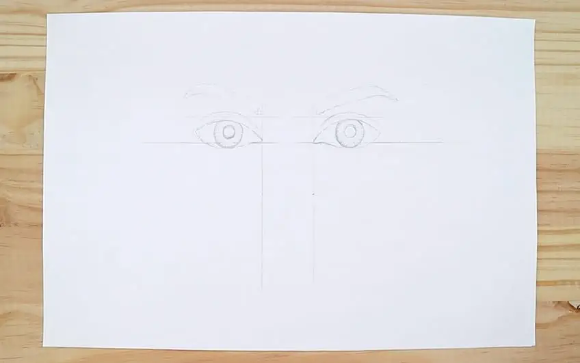Рисунок глаз 10