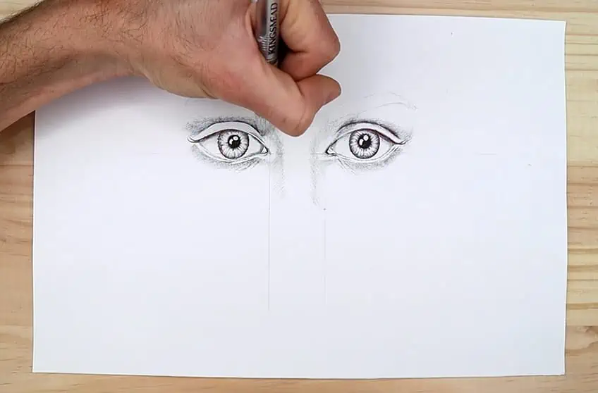 realistic eye drawing 37