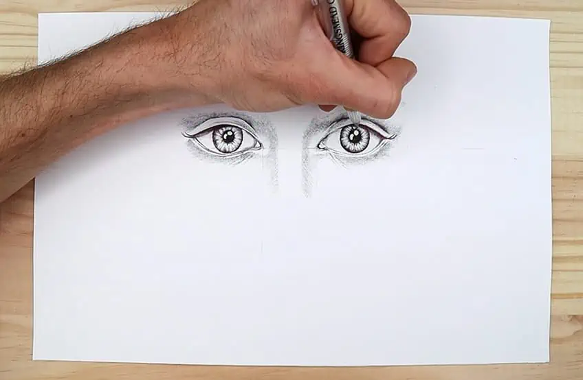 realistic eye drawing 45
