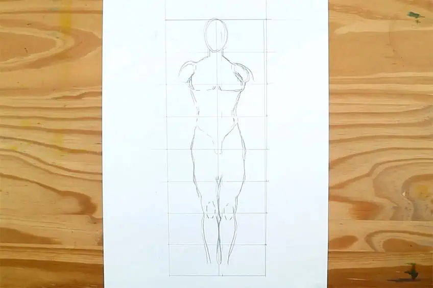 How to Figure Drawing Tutorial - Drawing Human Anatomy Lessons