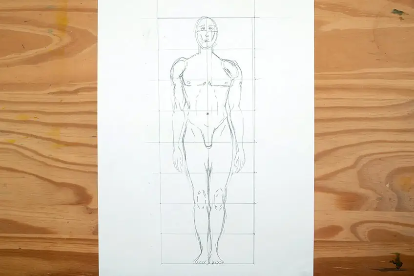 Male Proportions 5b