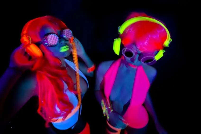 Neon Dance Party Colors