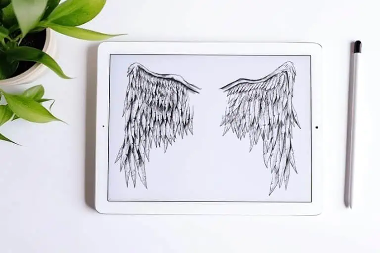 Wings Drawing – Create a Graceful and Angelic Wings Sketch