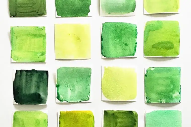 Como hacer color verde – Tutorial cómo mezclar tonos de verde