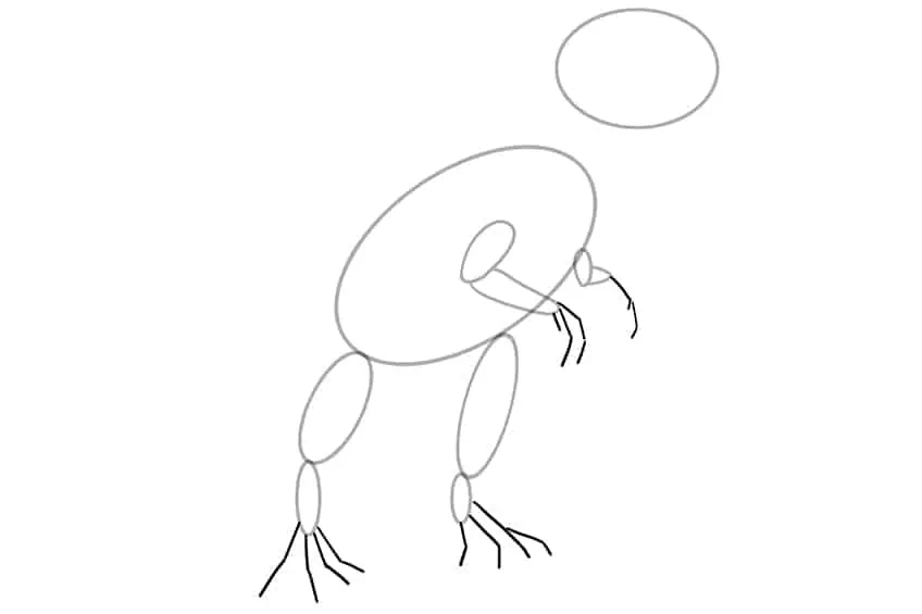 Dinosaur Drawing 06