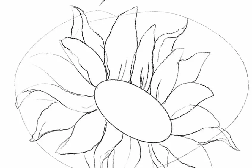 Flower Sketch 16