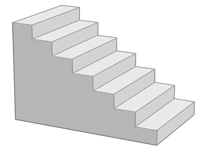 How to Draw Stairs 08