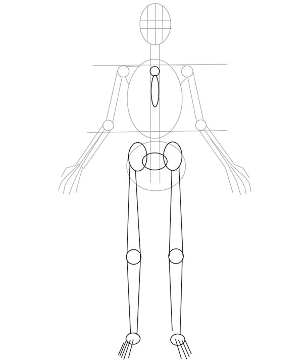 Skeleton Drawing Create an Easy Skeleton Drawing