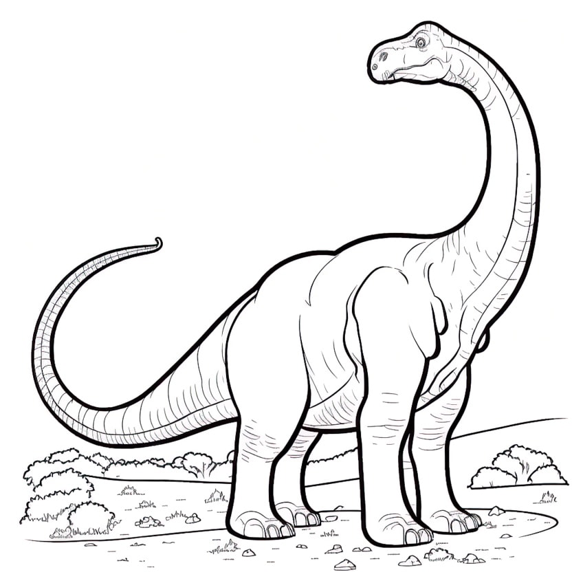 dinosaur coloring page 02