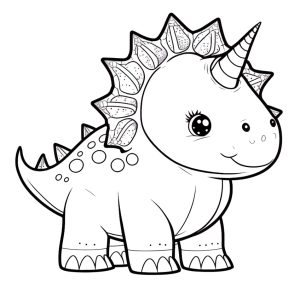 Dinosaur Coloring Pages - Dive into the World of Dinosaurs