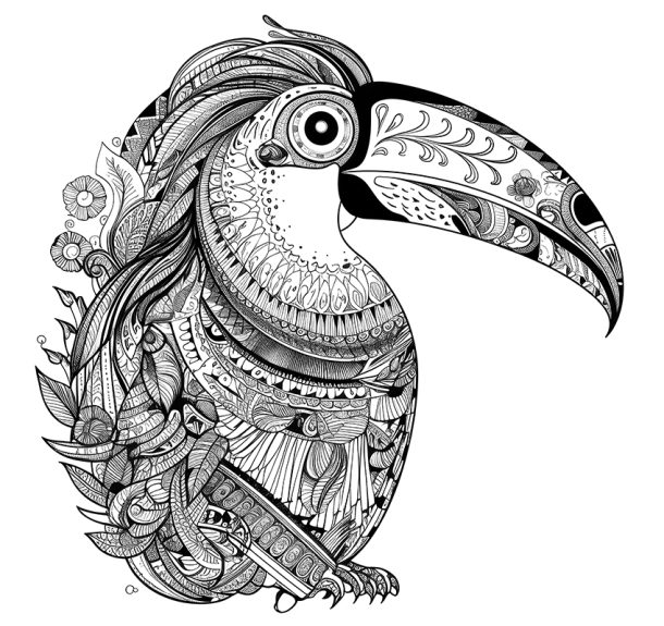  Foto zu Mandala Tiere zum Ausmalen - Faszinierende Malvorlagen 