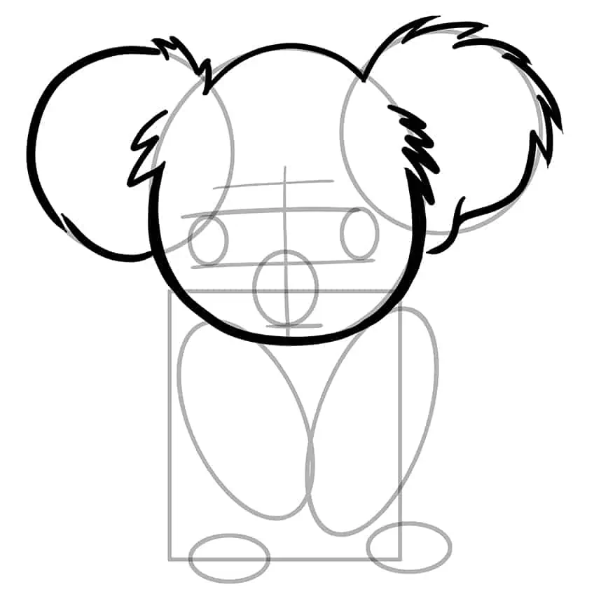 How to Draw a Koala 07