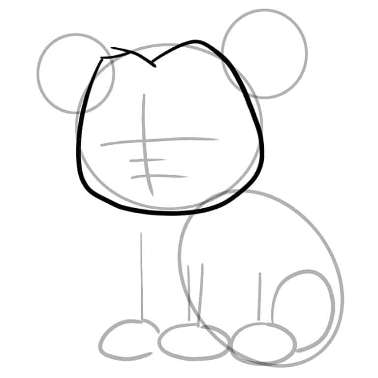  Löwe zeichnen - Zeichne einen majestätischen Löwen Motiv 