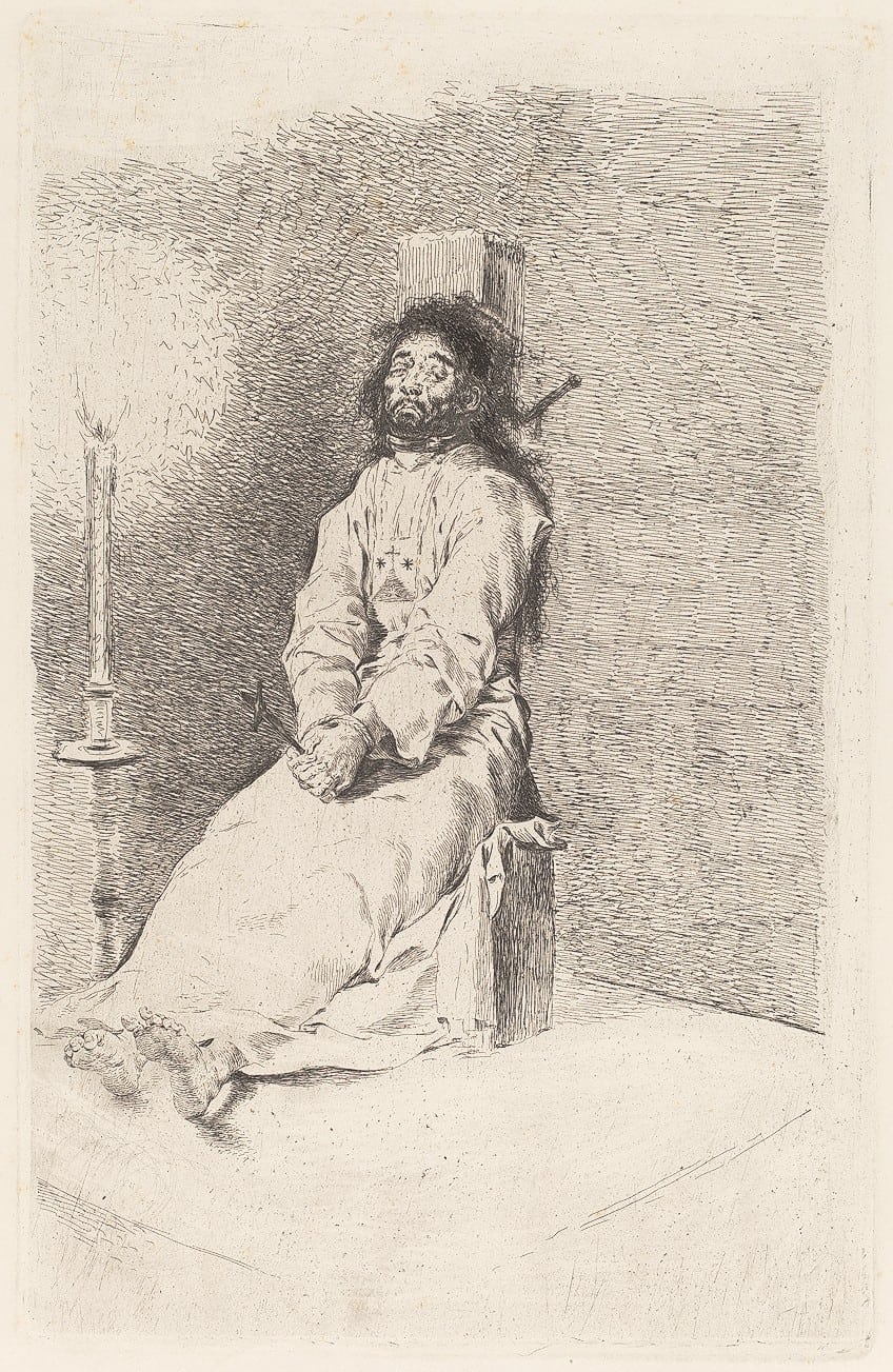 Goya Etching Art