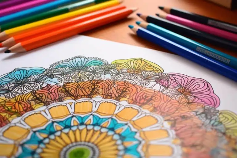 mandala coloring page