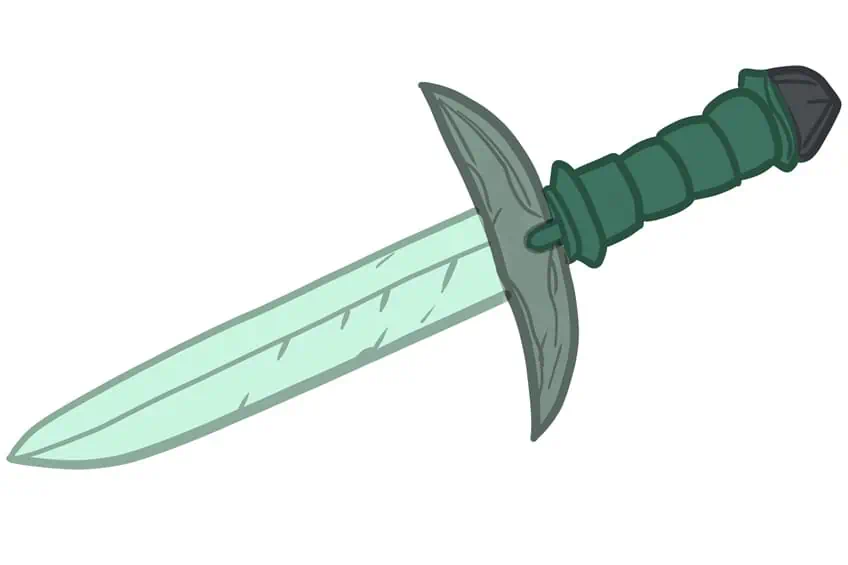 sword drawing 09