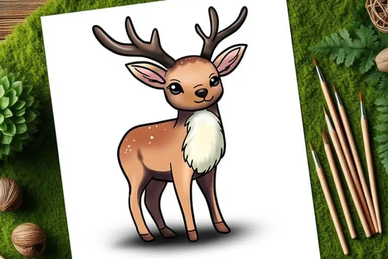 Deer Drawing – 18 Steps to Drawing Gentle Guardians