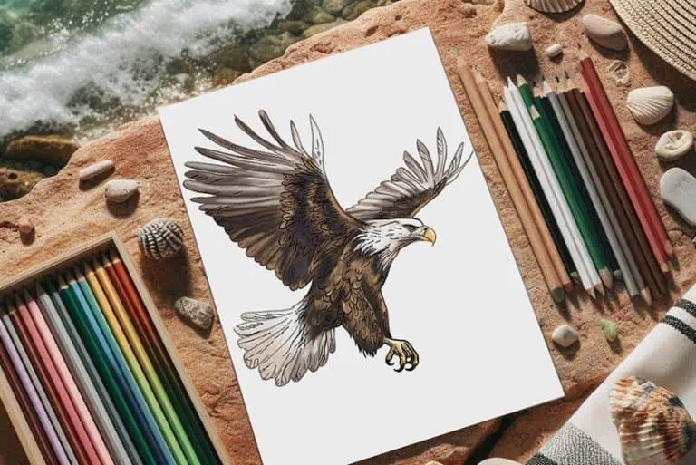 Eagle Drawing – 16 Steps for Drawing Graceful Guardians