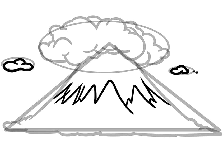 volcano drawing 05